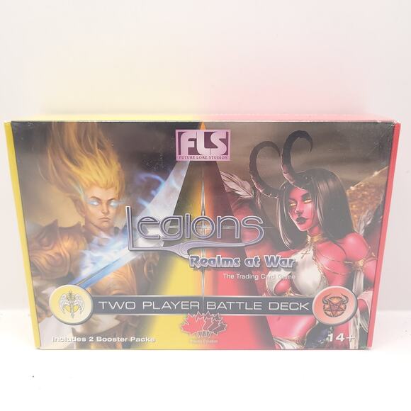 Legions Realms at War Angel Demon Two Player Batlle Deck 2021 - Picture 1 of 8